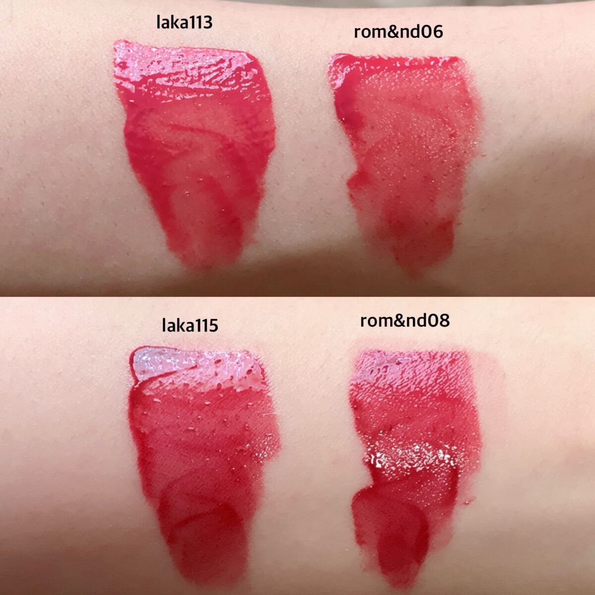 デュイフルウォーターティント/rom&nd/リップティントを使ったクチコミ(5枚目)