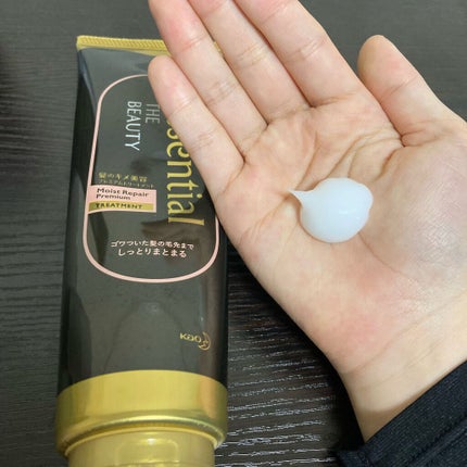 THE BEAUTY 髪のキメ美容プレミアムトリートメント<モイストリペアプレミアム>/エッセンシャル/洗い流すヘアトリートメントを使ったクチコミ(2枚目)