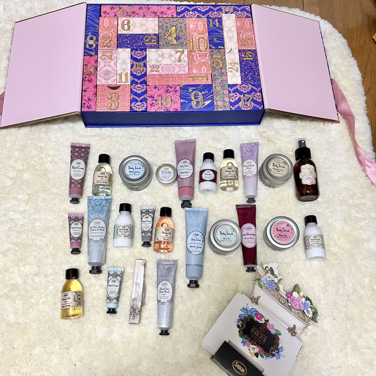 アドベントカレンダー 2022/SABON/その他キットセットを使ったクチコミ（3枚目）