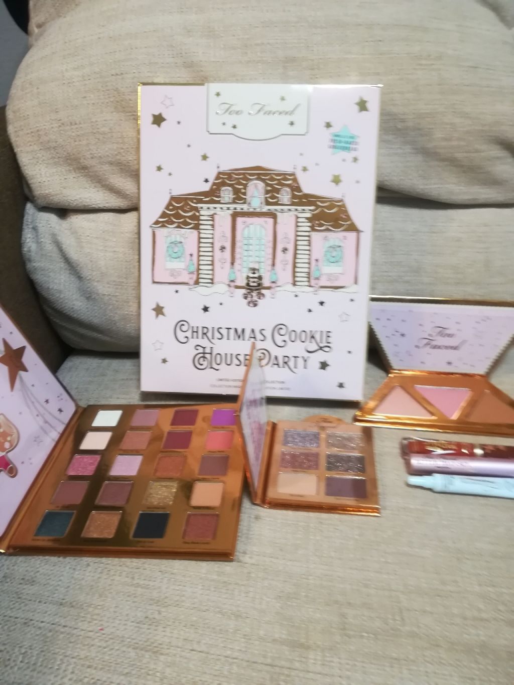 クリスマスクッキーハウスパーティー/Too Faced/メイクアップキットを使ったクチコミ(1枚目)