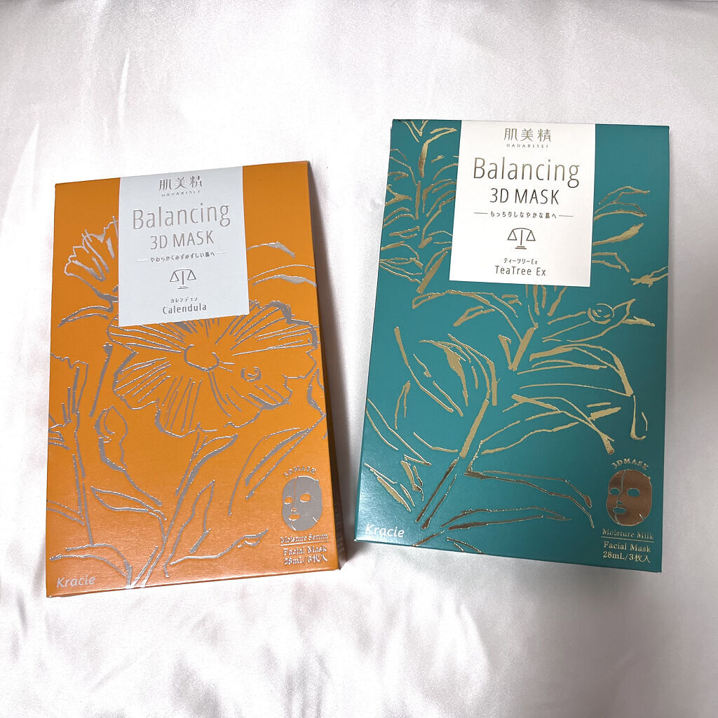 バランシング３Ｄマスク モイスチャーセラム/肌美精/シートマスク・パックを使ったクチコミ（1枚目）