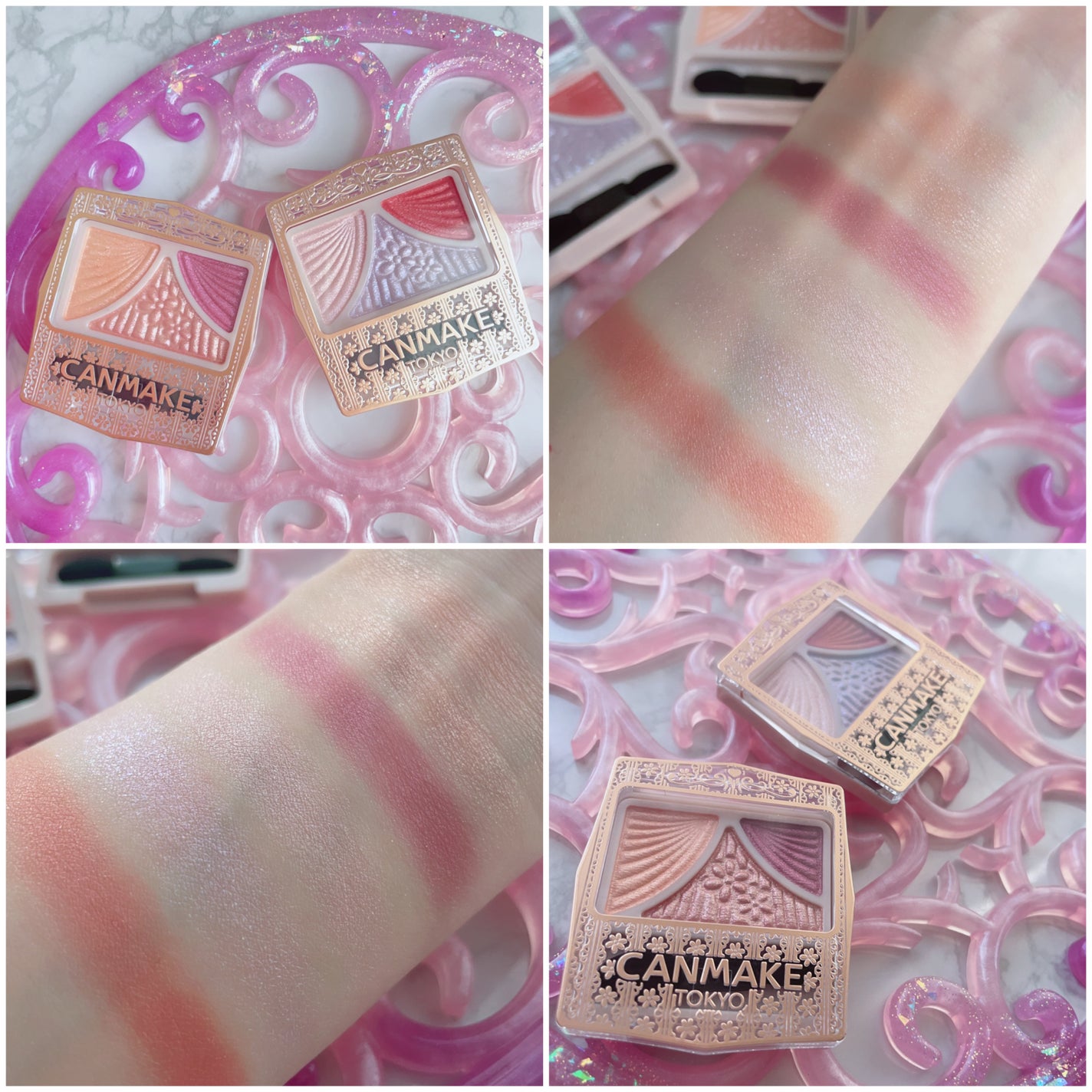 ジューシーピュアアイズ/キャンメイク/アイシャドウパレットを使ったクチコミ(8枚目)