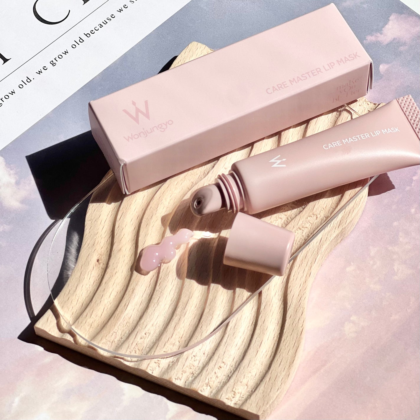 ウォンジョンヨ モイストリッププライマー /Wonjungyo/リップオイルを使ったクチコミ(5枚目)