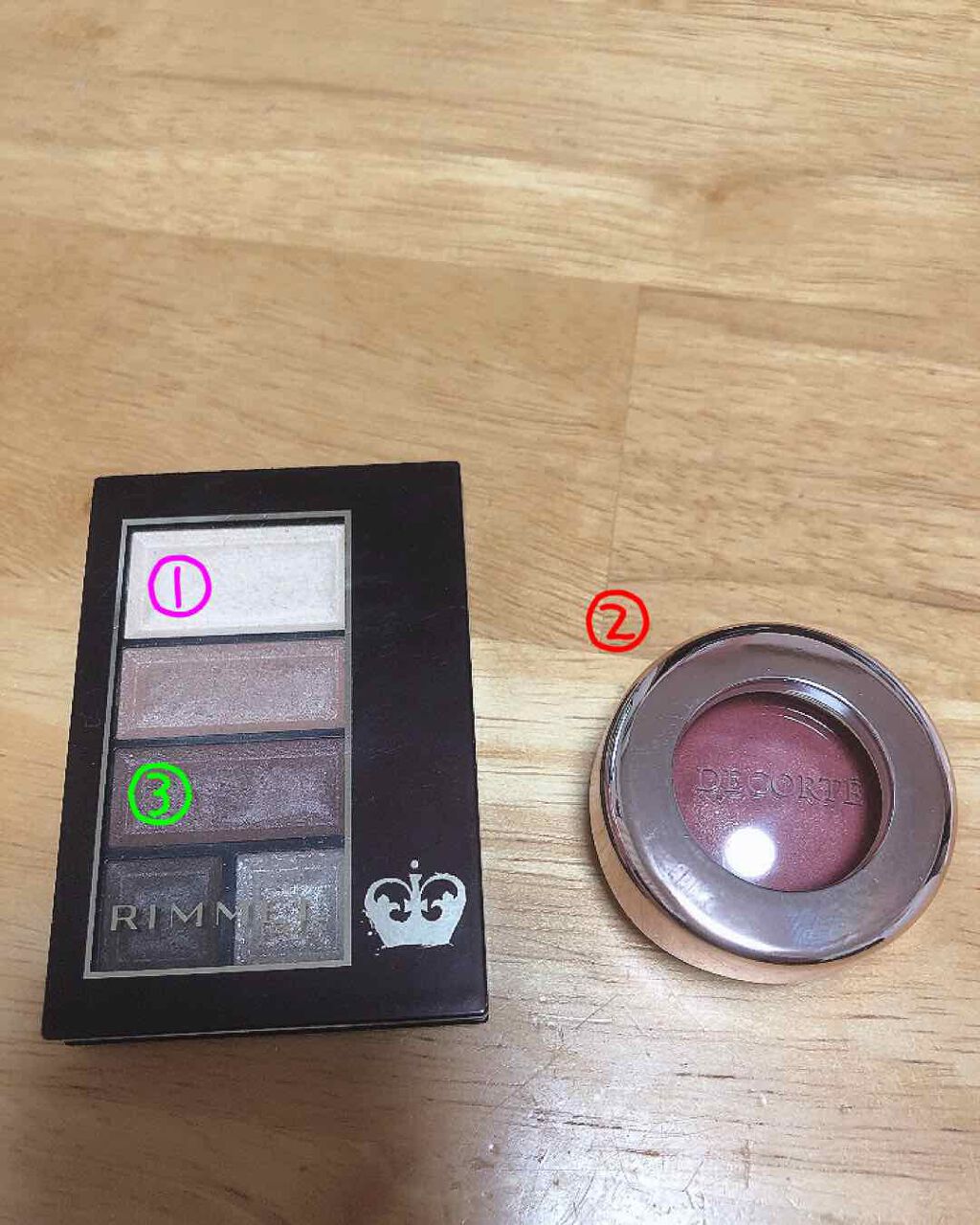 アイグロウ ジェム RD400/DECORTÉ/ジェル・クリームアイシャドウを使ったクチコミ（2枚目）