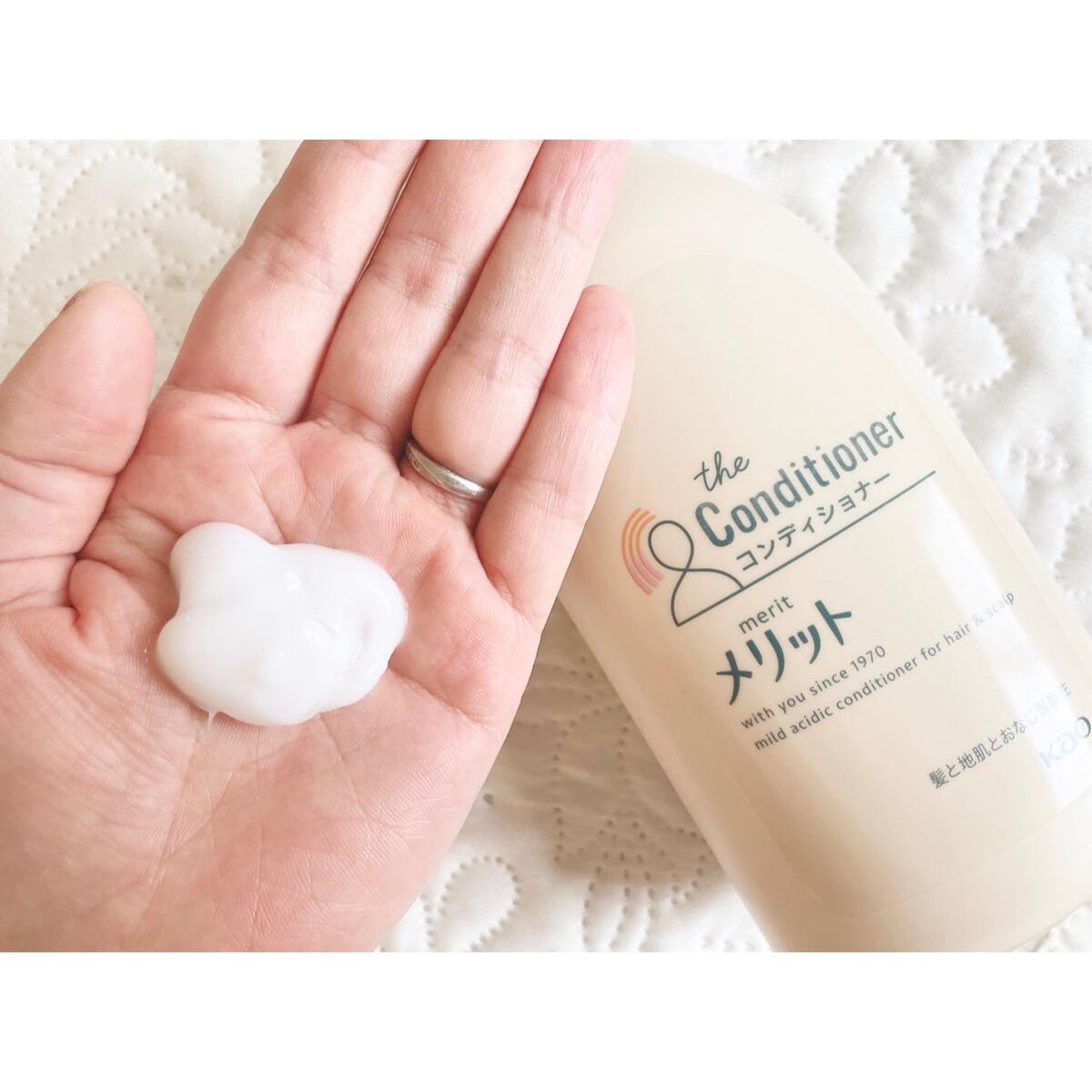 シャンプー／コンディショナー シャンプー ポンプ 480ml/メリット/市販シャンプーを使ったクチコミ（3枚目）