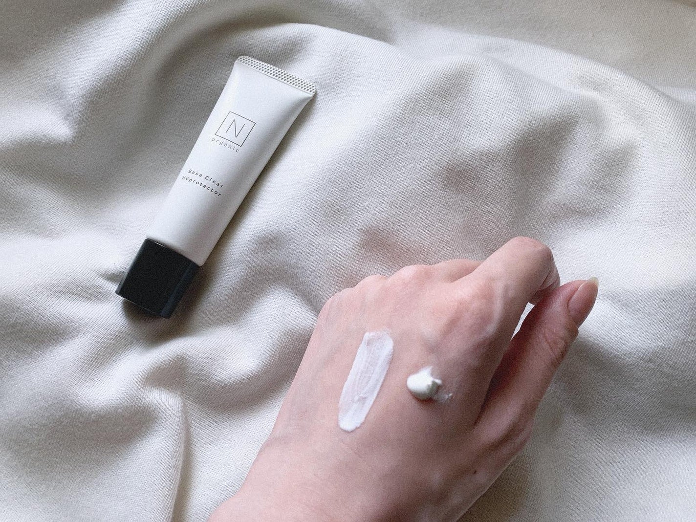 ベース クリアUVプロテクター/N organic/日焼け止めクリームを使ったクチコミ(2枚目)