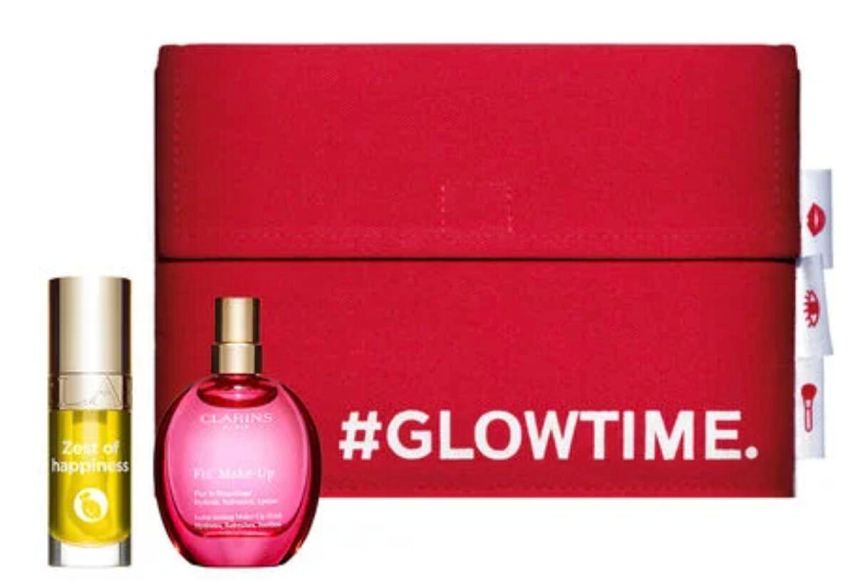 リップコンフォートオイル - ハピネスキット CLARINS