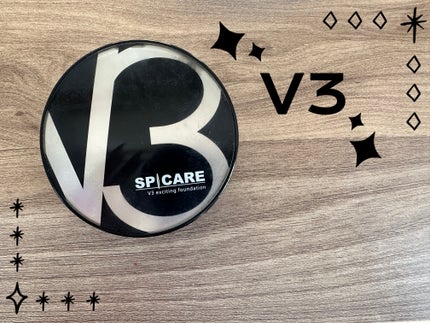 V3 エキサイティングファンデーション/SPICARE/クッションファンデーションを使ったクチコミ(1枚目)
