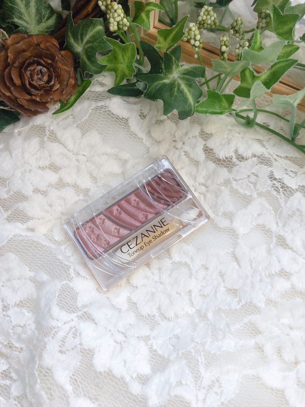 トーンアップアイシャドウ/CEZANNE/アイシャドウパレットを使ったクチコミ（1枚目）
