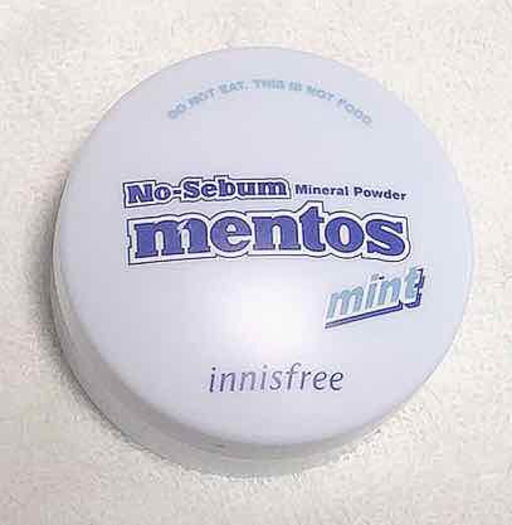 ノーセバム ミネラルパウダー LTD20 LTD201 メントス ミント/innisfree/ルースパウダーを使ったクチコミ（1枚目）