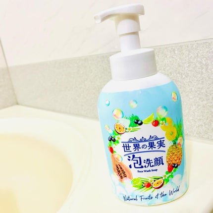 世界の果実 すっきり泡洗顔/世界の果実/泡洗顔を使ったクチコミ(5枚目)