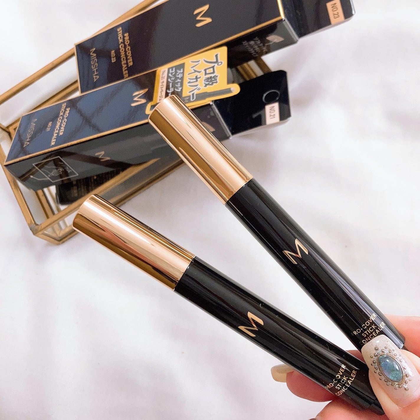 M プロカバー スティックコンシーラー/MISSHA/スティックコンシーラーを使ったクチコミ(1枚目)