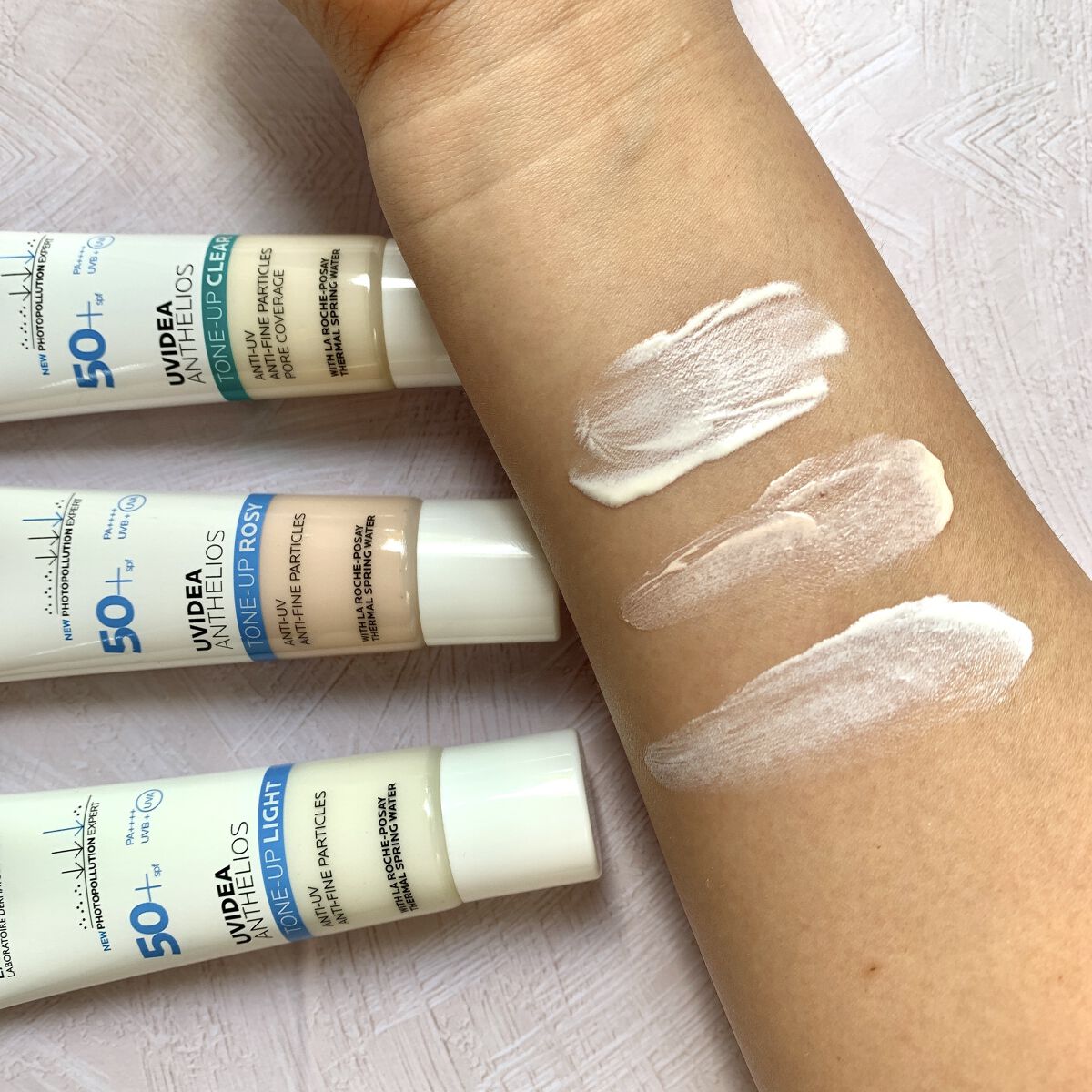 UVイデア XL プロテクショントーンアップ ローズ/ラ ロッシュ ポゼ/日焼け止めクリームを使ったクチコミ（2枚目）