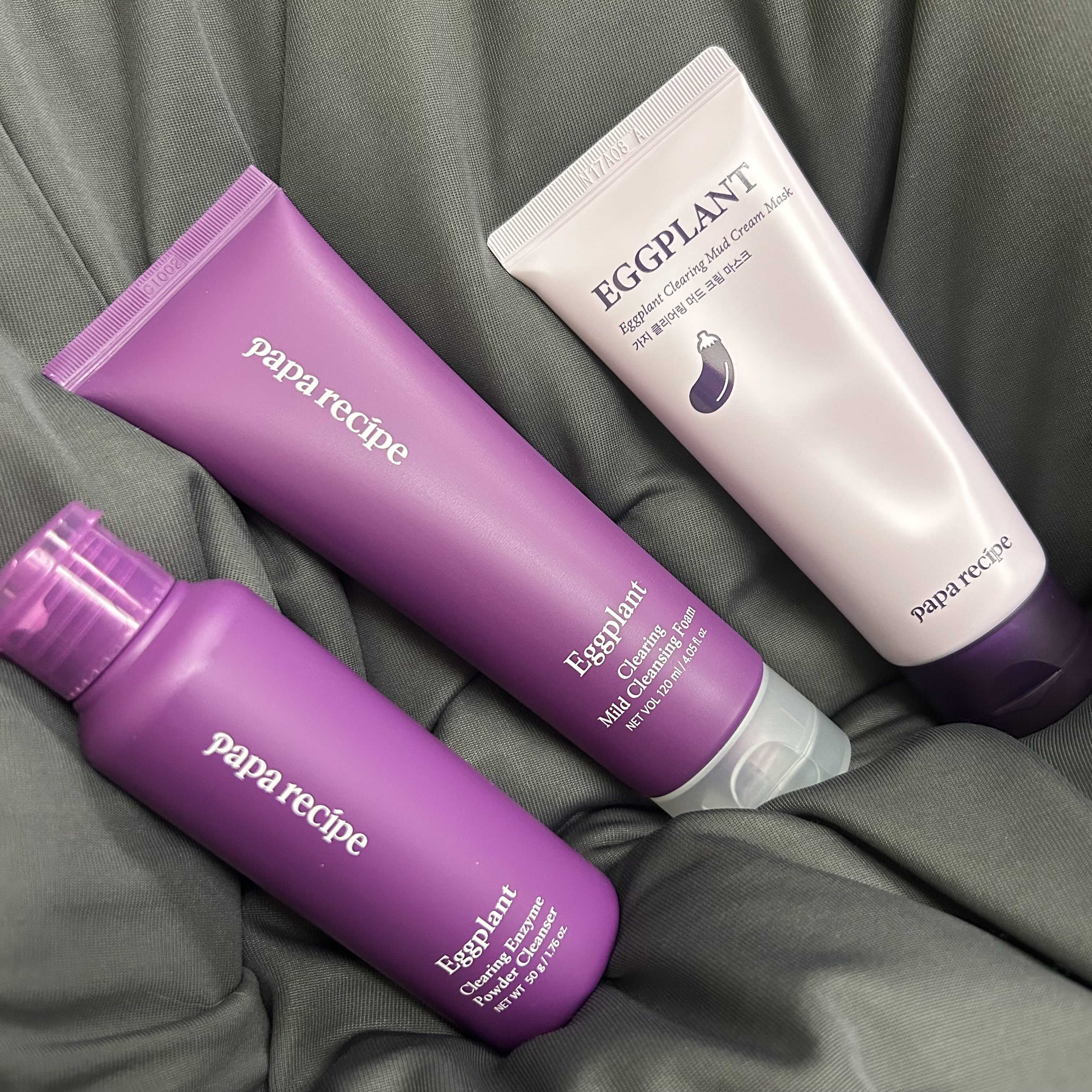 ナスクリアリング泥クリームパック /PAPA RECIPE/洗い流すパック・マスクを使ったクチコミ（1枚目）