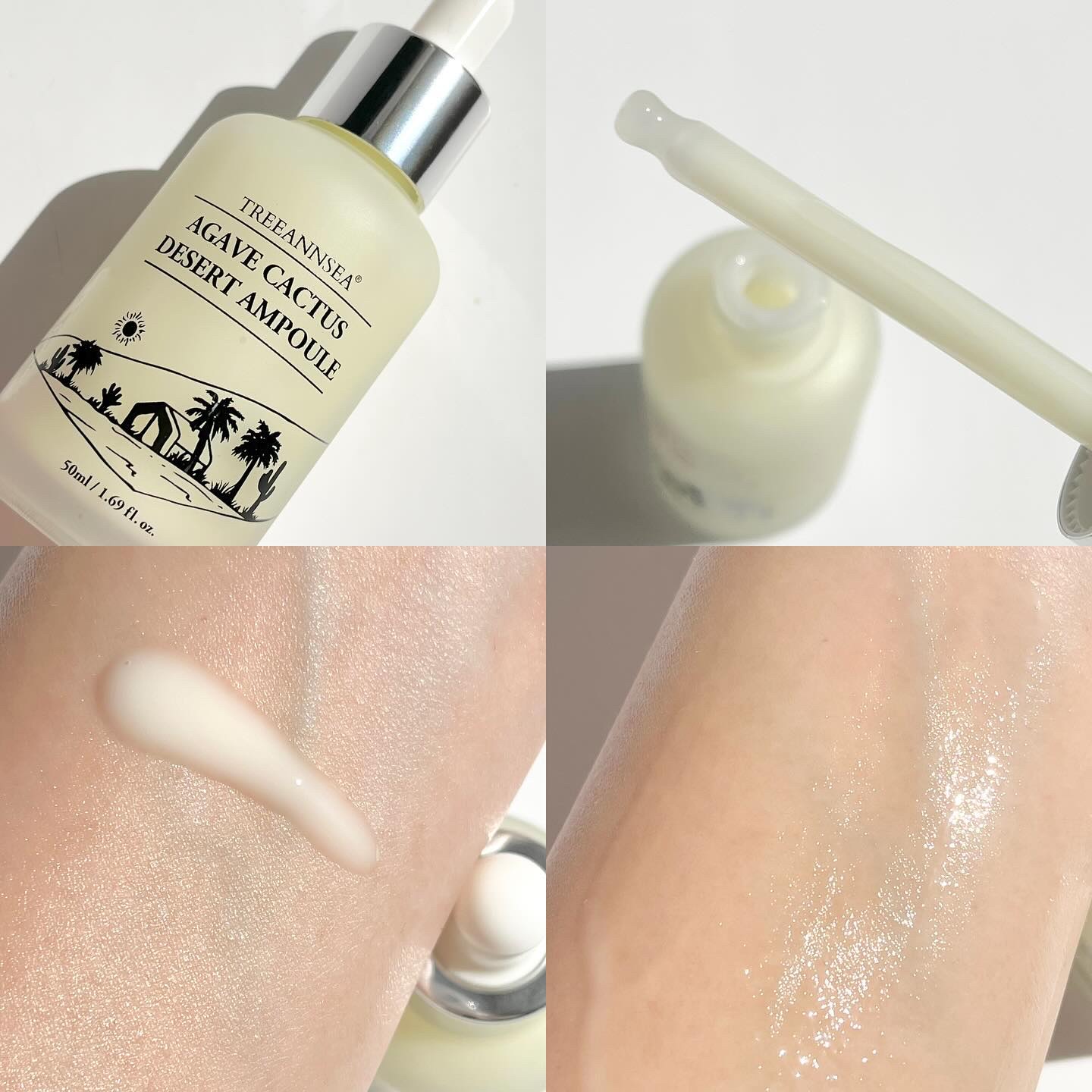 アガベ カクタス デザート アンプル/ツリーアンシー/美容液を使ったクチコミ（3枚目）