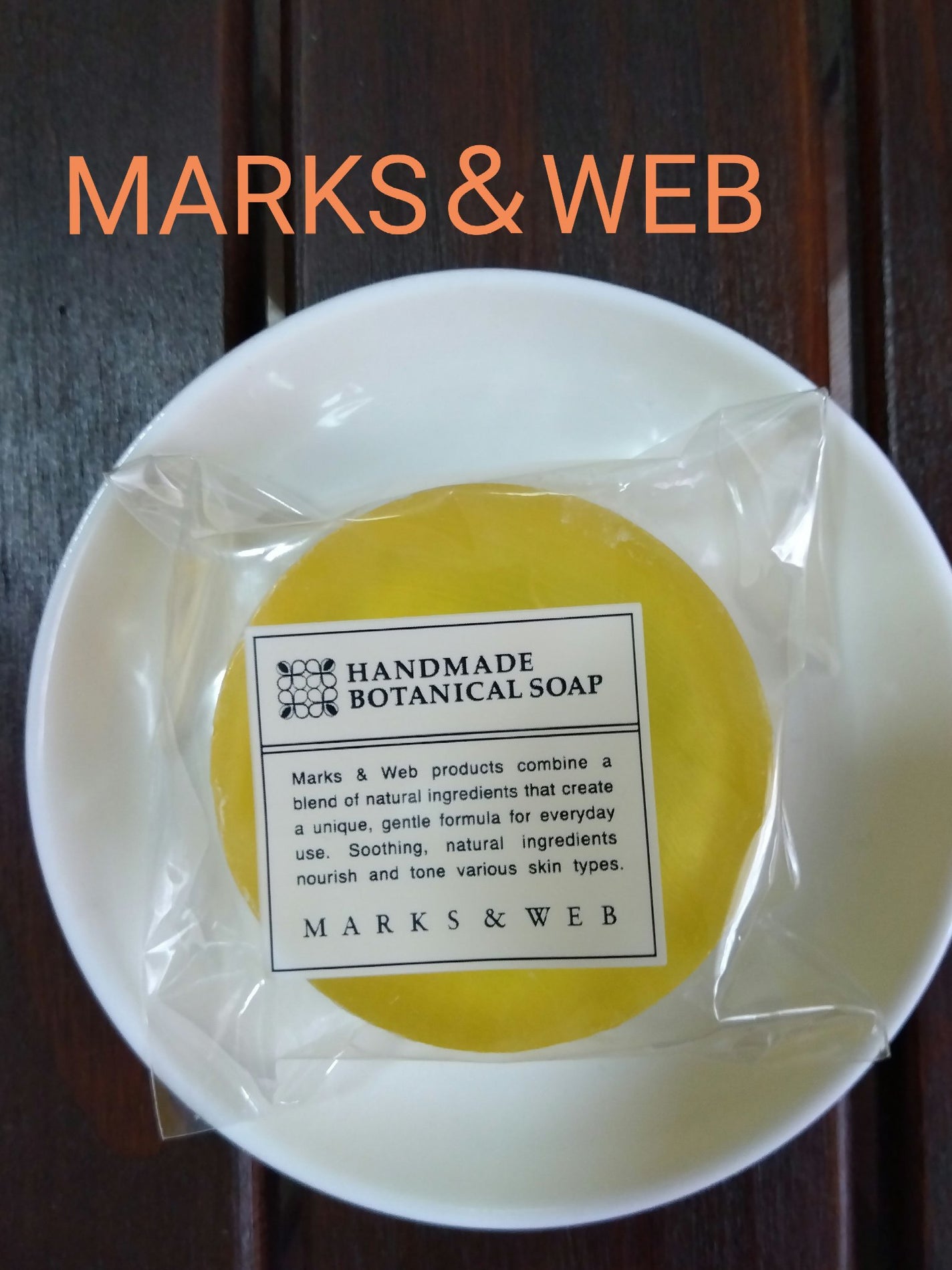 ハンドメイドボタニカルソープ レモングラス/ガーデニア/MARKS&WEB/洗顔石鹸を使ったクチコミ(1枚目)