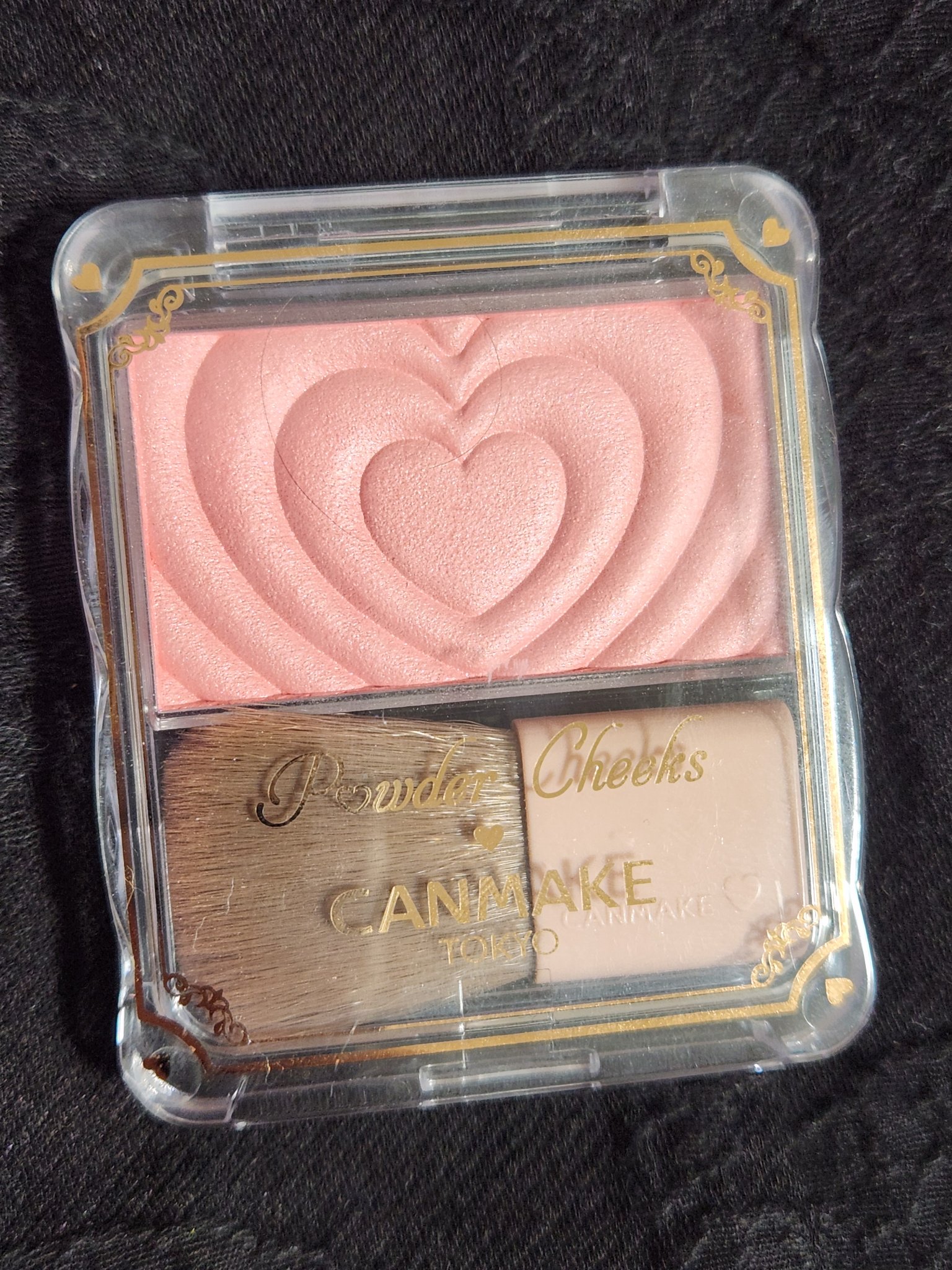 パウダーチークス P01 パワフルピンク/キャンメイク/パウダーチークを使ったクチコミ（3枚目）