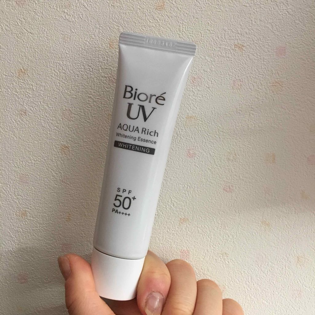 ビオレUV アクアリッチ 美白エッセンス SPF50+/ビオレ/日焼け止め・UVケアを使ったクチコミ（1枚目）