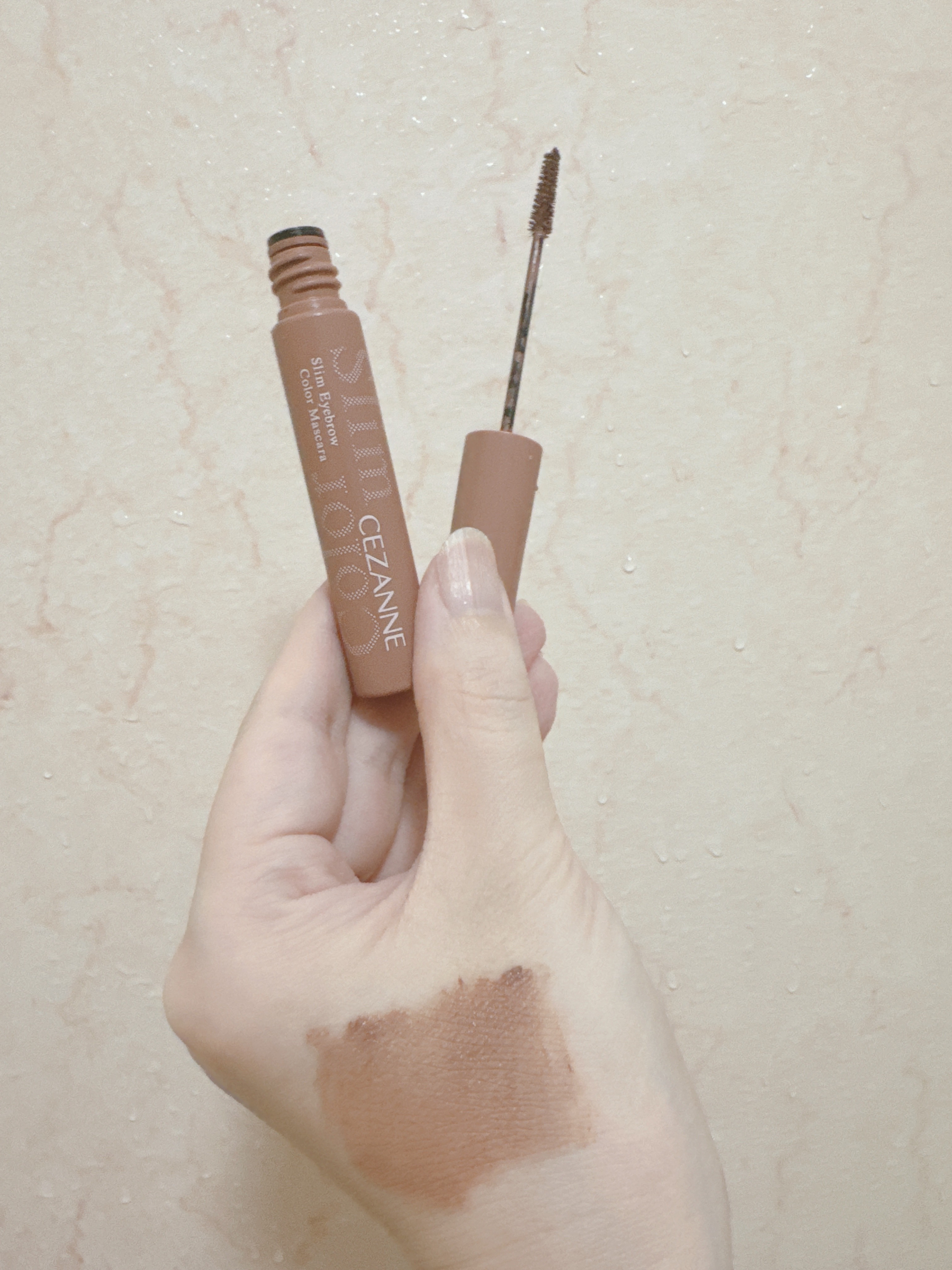 極細アイブロウマスカラ/CEZANNE/眉マスカラを使ったクチコミ（3枚目）