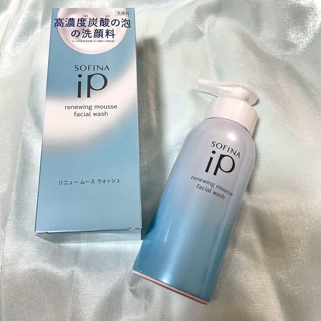 ソフィーナ iP リニュー ムース ウォッシュ/SOFINA iP/泡洗顔を使ったクチコミ（2枚目）