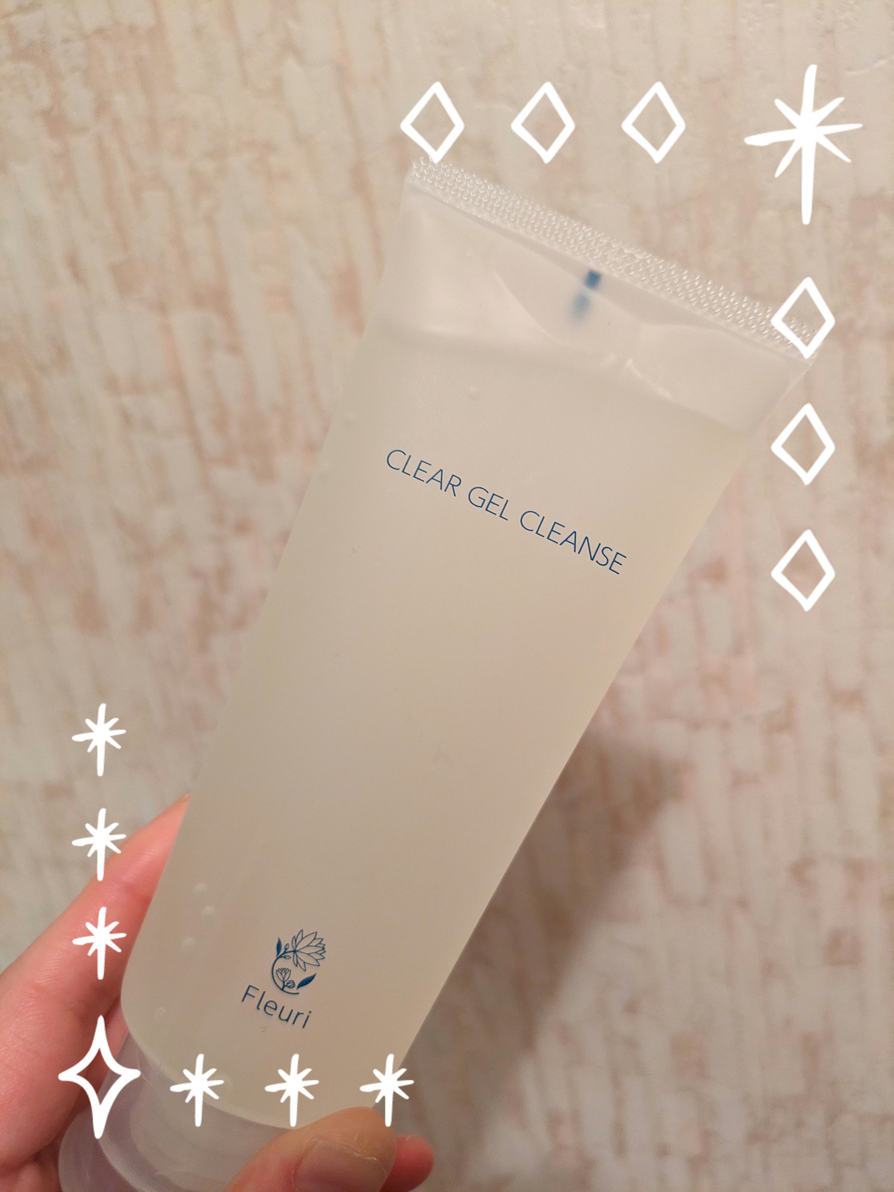 クリアゲルクレンズ/Ｆleuri(フルリ)/クレンジングジェルを使ったクチコミ（1枚目）