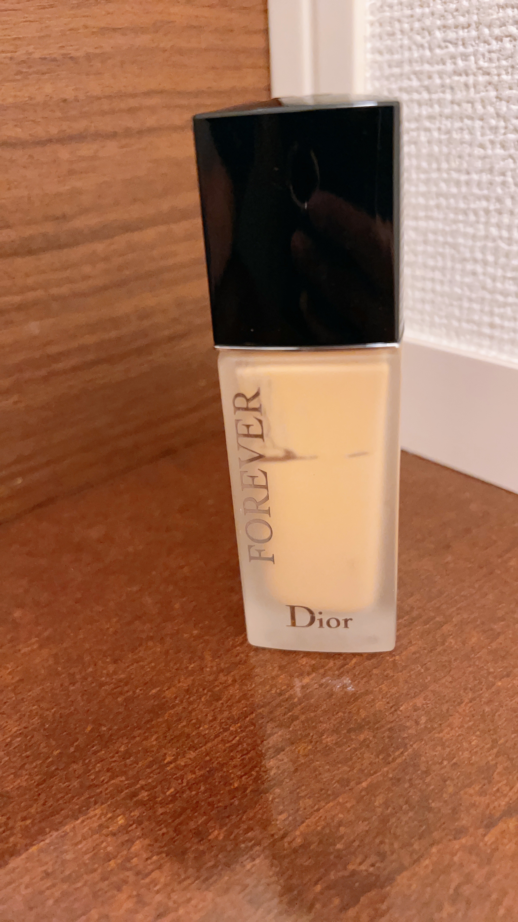 ディオールスキン フォーエヴァー フルイド マット/Dior/リキッドファンデーションを使ったクチコミ（1枚目）