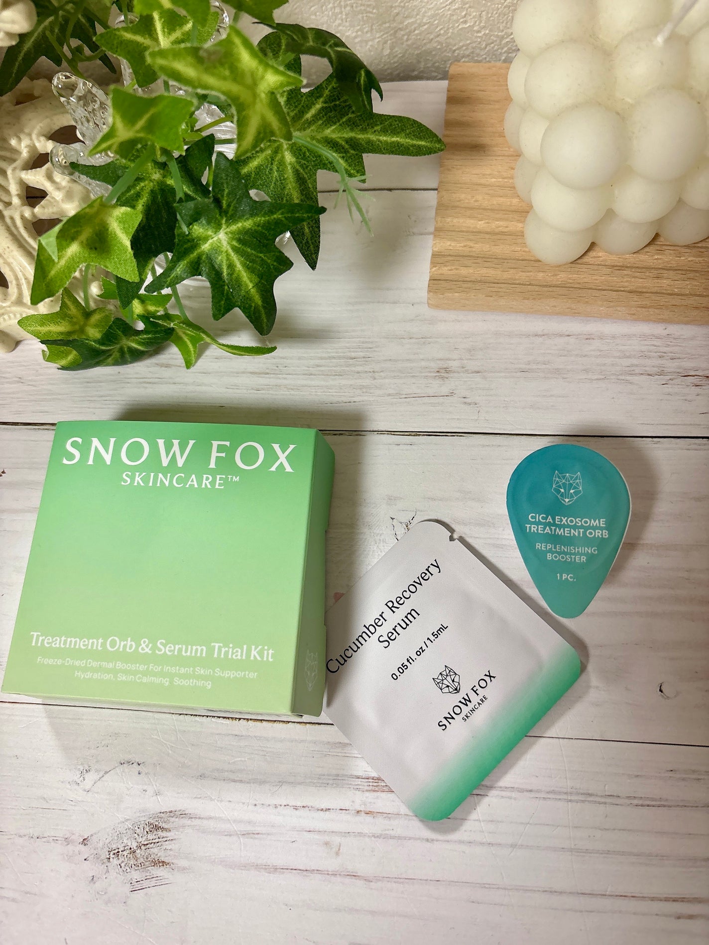 リカバリー ブースターボール/SNOW FOX SKINCARE/美容液を使ったクチコミ(4枚目)