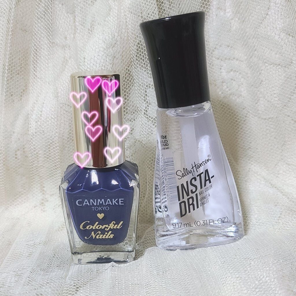 カラフルネイルズ/キャンメイク/マニキュアを使ったクチコミ(3枚目)
