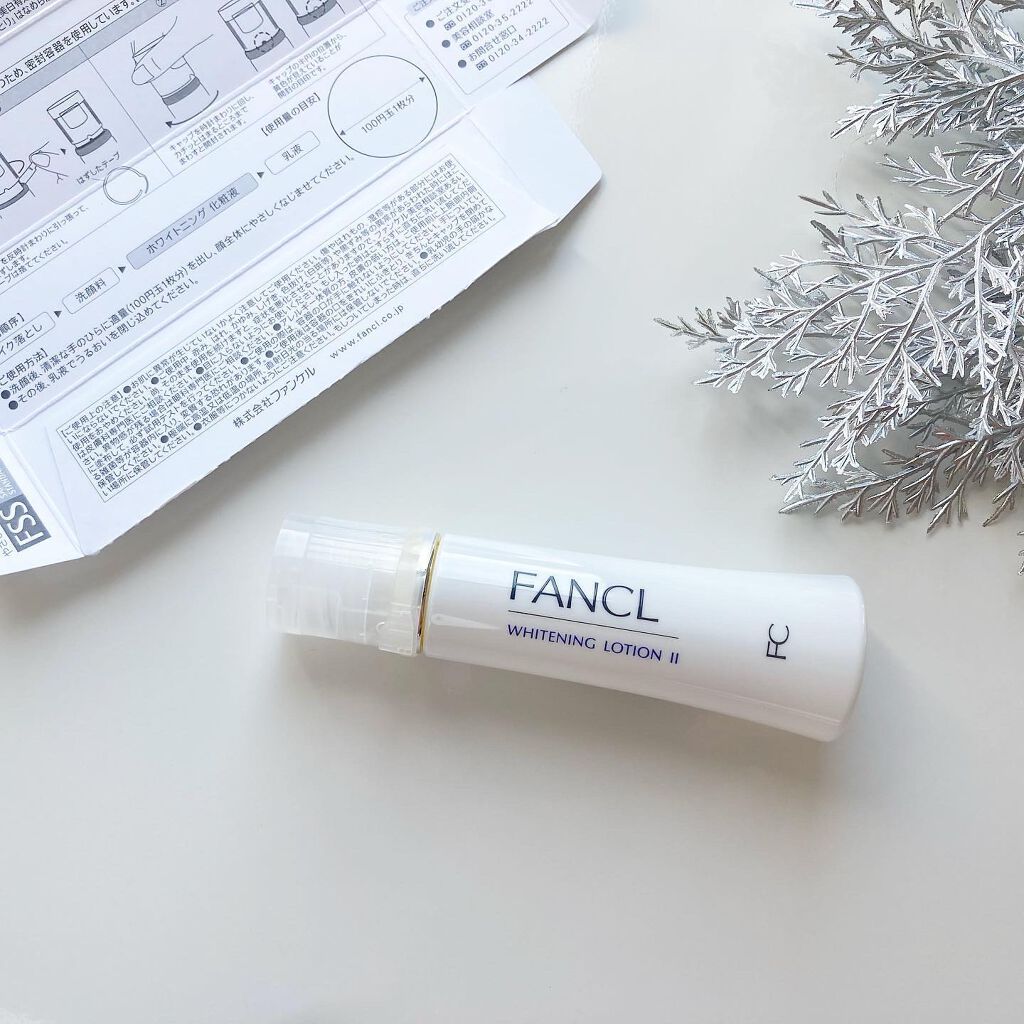 ホワイトニング 化粧液 II しっとり＜医薬部外品＞/ファンケル/化粧水を使ったクチコミ（1枚目）