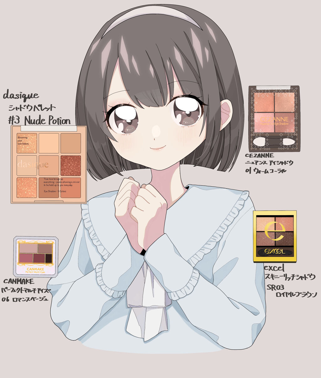 スキニーリッチシャドウ/excel/アイシャドウパレットを使ったクチコミ（2枚目）