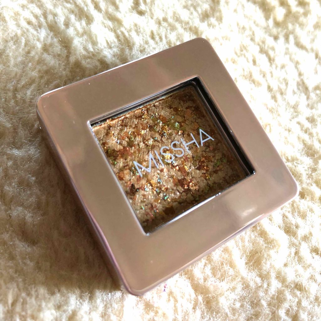 グリッタープリズム シャドウ/MISSHA/グリッターを使ったクチコミ(1枚目)
