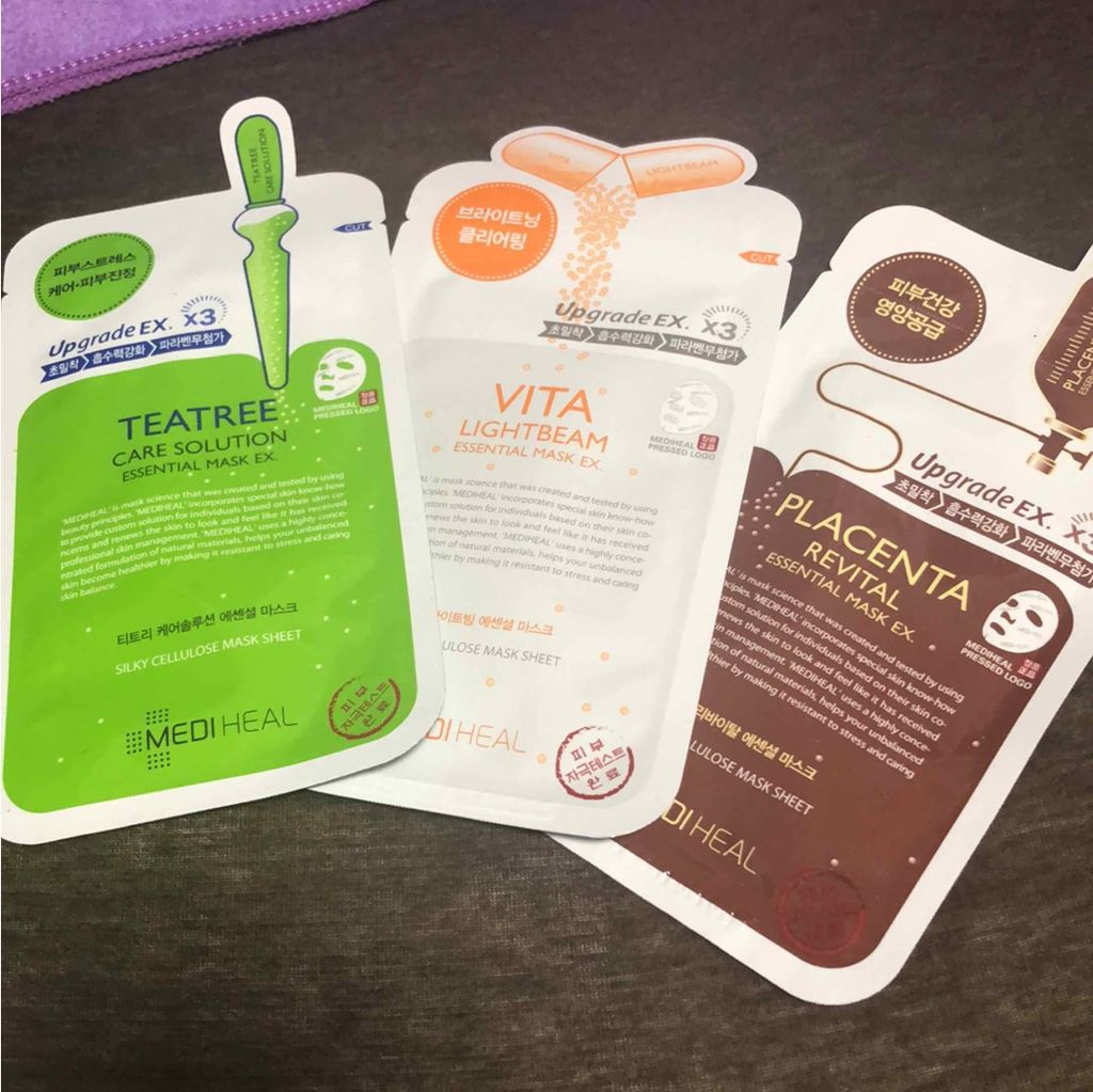 ティーツリーケアソリューション アンプルマスクJEX/MEDIHEAL/シートマスク・パックを使ったクチコミ（1枚目）