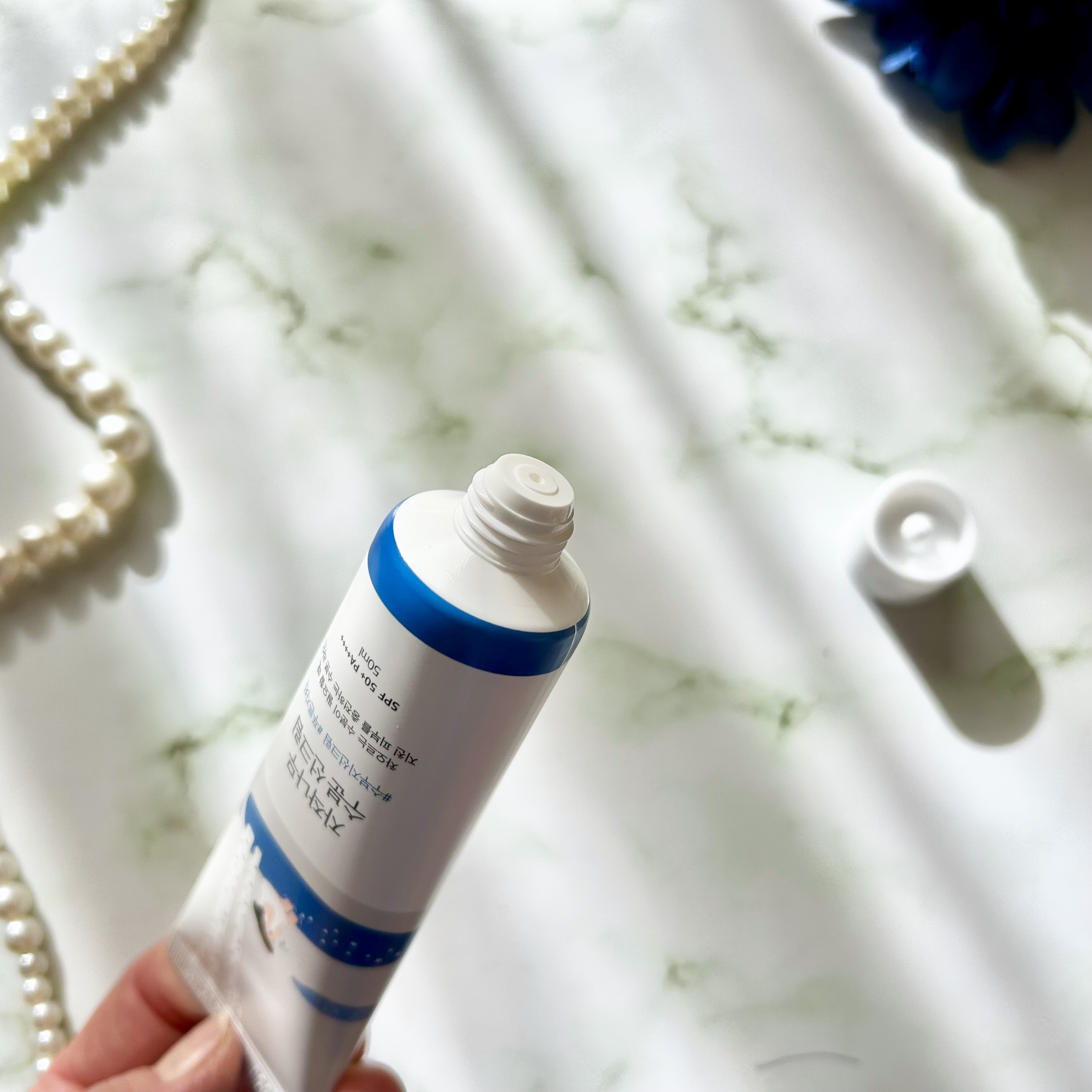 白樺水分uvクリーム/ROUND LAB/日焼け止めクリームを使ったクチコミ（3枚目）