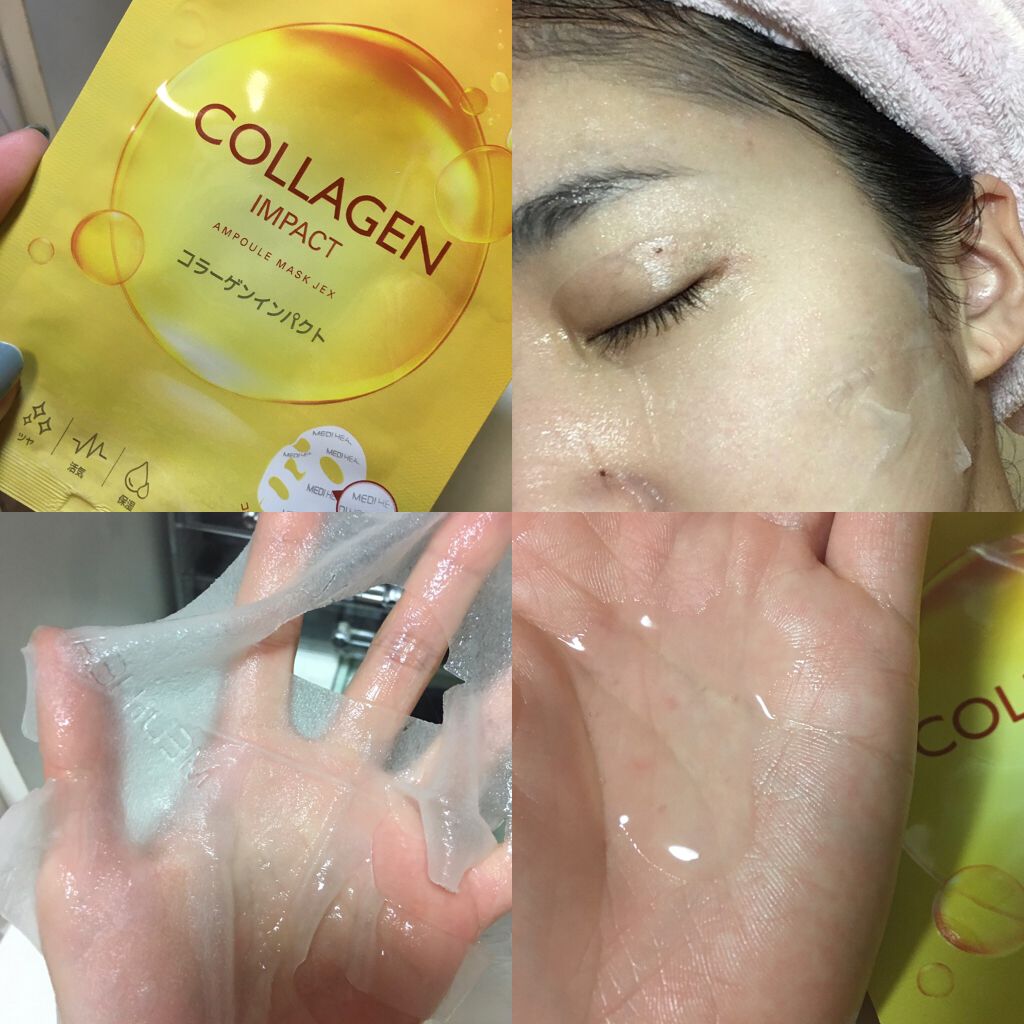 コラーゲン インパクト エッセンシャルマスクEX/MEDIHEAL/シートマスク・パックを使ったクチコミ(2枚目)