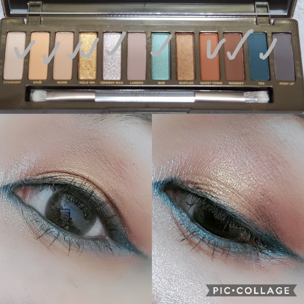 ネイキッドワイルドウェスト/アーバンディケイ/アイシャドウパレットを使ったクチコミ（3枚目）