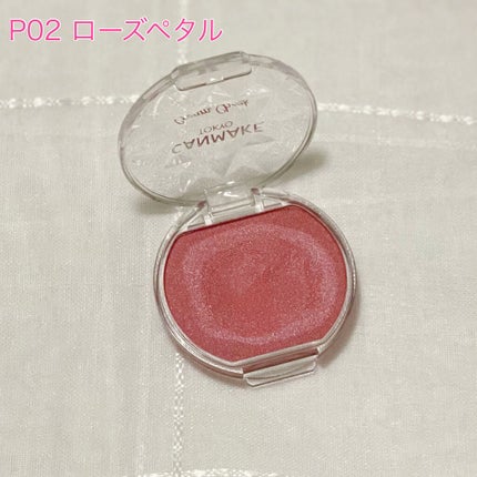 クリームチーク(パールタイプ)/キャンメイク/ジェル・クリームチークを使ったクチコミ(6枚目)