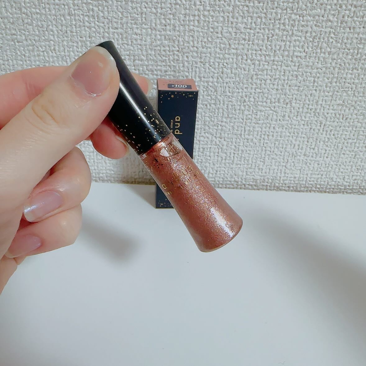 AUSリキッドアイシャドウ/and us/リキッドアイシャドウを使ったクチコミ（2枚目）