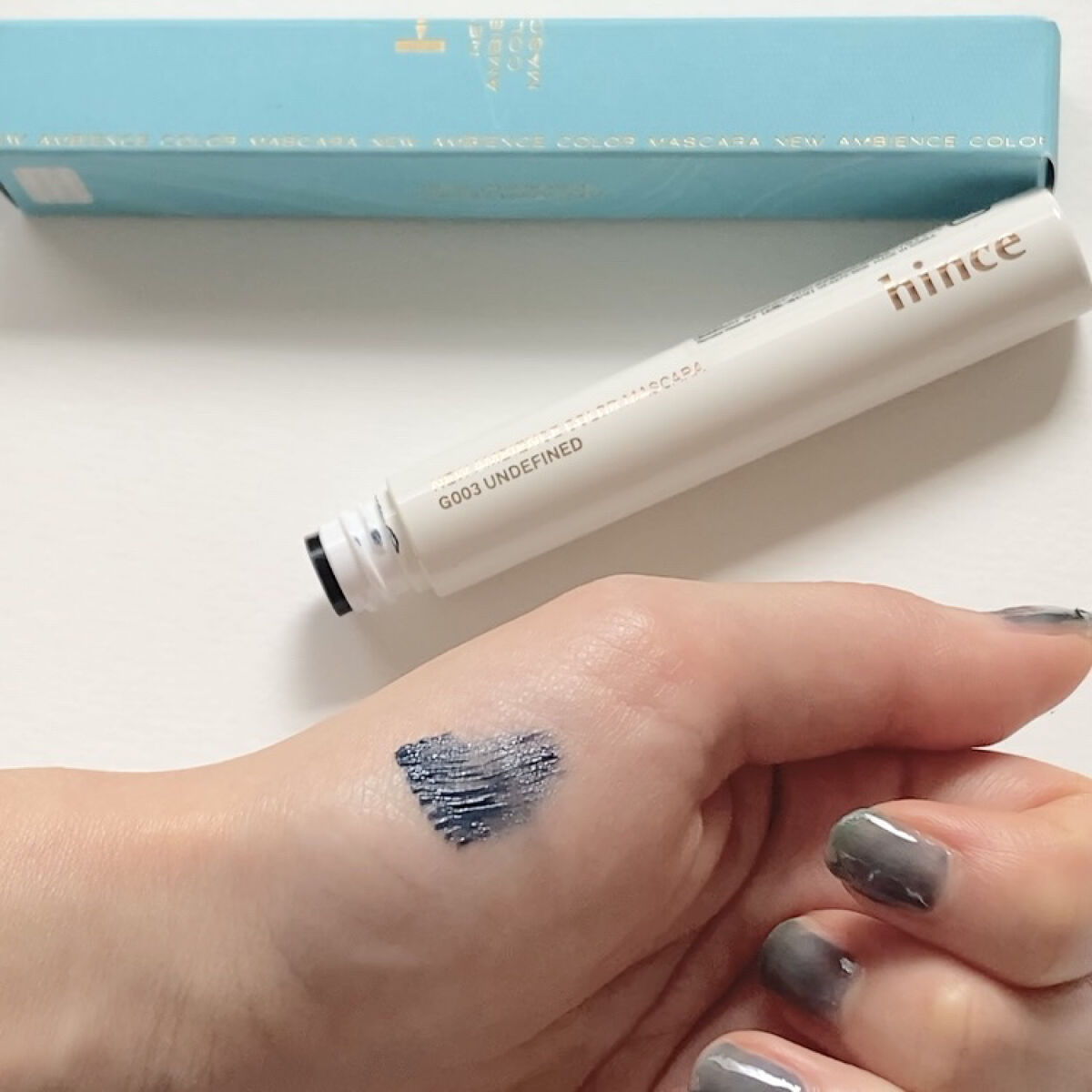 ニューアンビエンスカラーマスカラ/hince/マスカラを使ったクチコミ（3枚目）