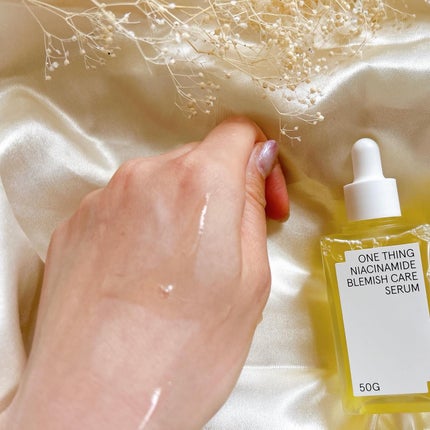 ナイアシンアミドブレミッシュケアセラム/ONE THING/美容液を使ったクチコミ(4枚目)