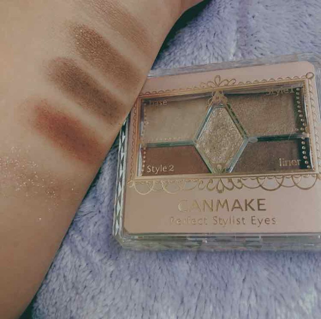 【旧品】パーフェクトスタイリストアイズ/キャンメイク/アイシャドウパレットを使ったクチコミ(1枚目)