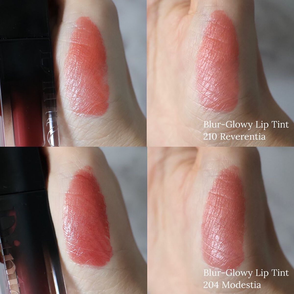 ブラーグロイリップティント/Dinto/リップティントを使ったクチコミ（3枚目）