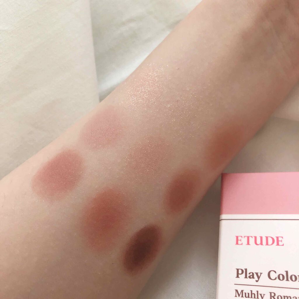 プレイカラーアイズ ミューリーロマンス/ETUDE/アイシャドウパレットを使ったクチコミ（3枚目）