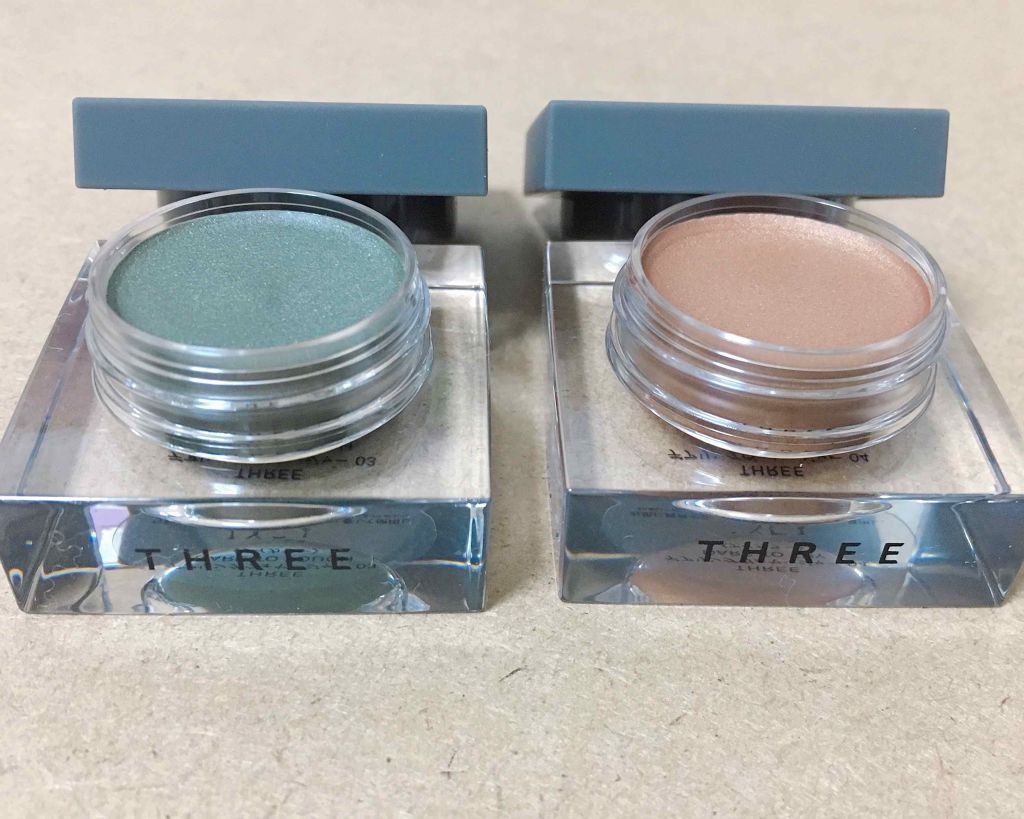 デアリングヴォヤージャー/THREE/ジェル・クリームアイシャドウを使ったクチコミ（2枚目）