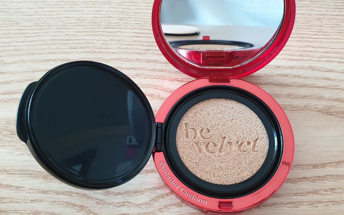 プロテーラービーベルベットカバークッション/espoir/クッションファンデーションを使ったクチコミ(3枚目)