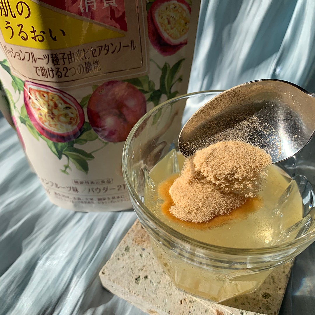 パッションフルーツLaboパウダー/森永製菓/食品を使ったクチコミ(3枚目)