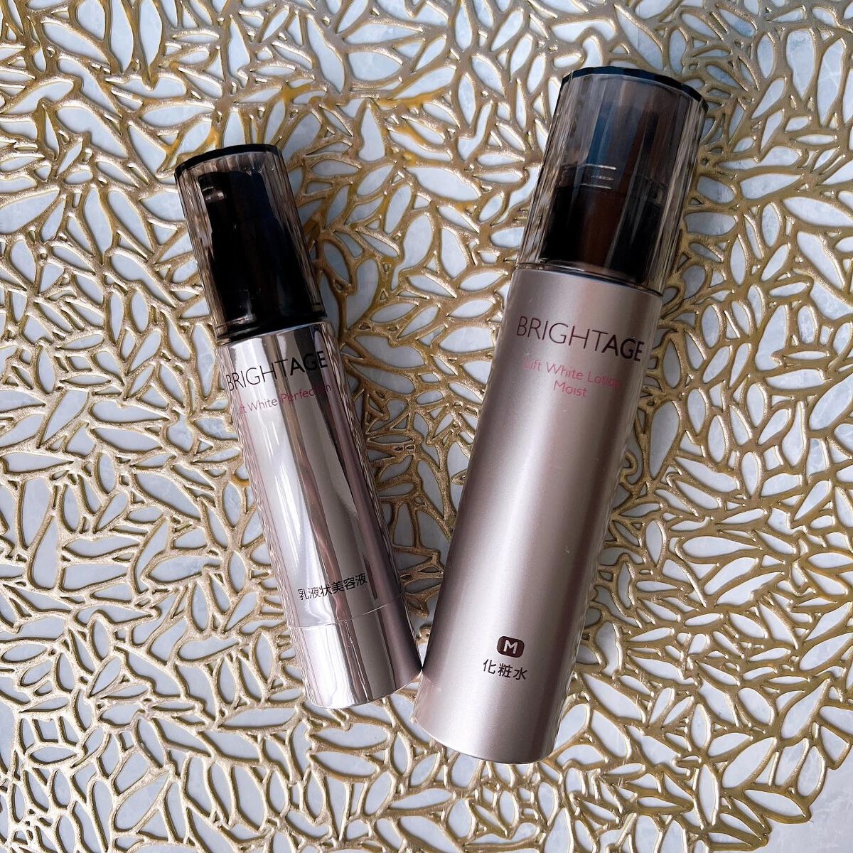 リフトホワイト パーフェクション/BRIGHTAGE/美容液を使ったクチコミ（2枚目）