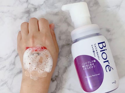 パチパチはたらくメイク落とし/ビオレ/クレンジングウォーターを使ったクチコミ(7枚目)