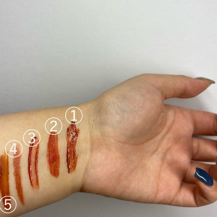 ジューシーラスティングティント/rom&nd/リップティントを使ったクチコミ(2枚目)