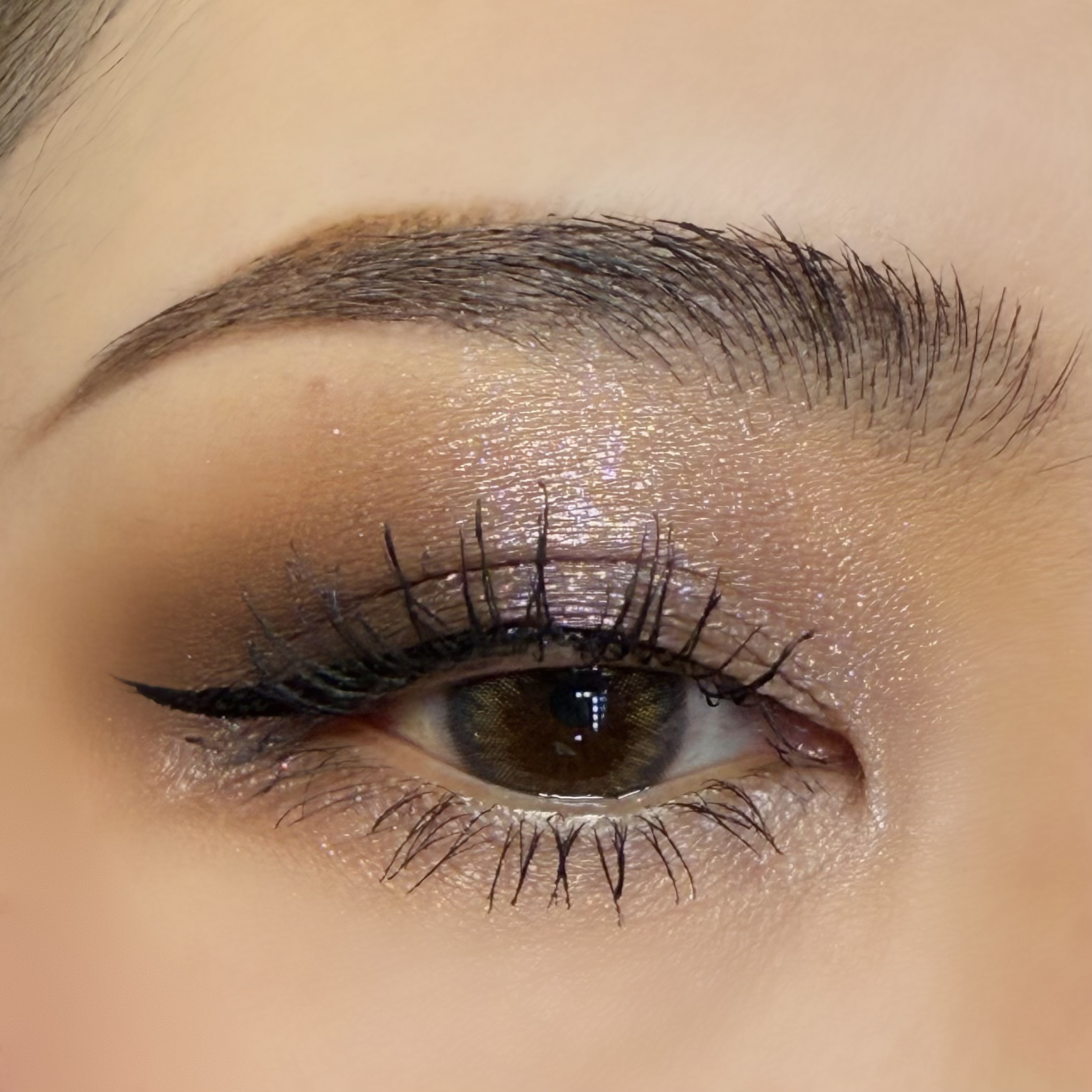 スターリットダイアモンドパウダー/MAKE UP FOR EVER/単色アイシャドウを使ったクチコミ（2枚目）