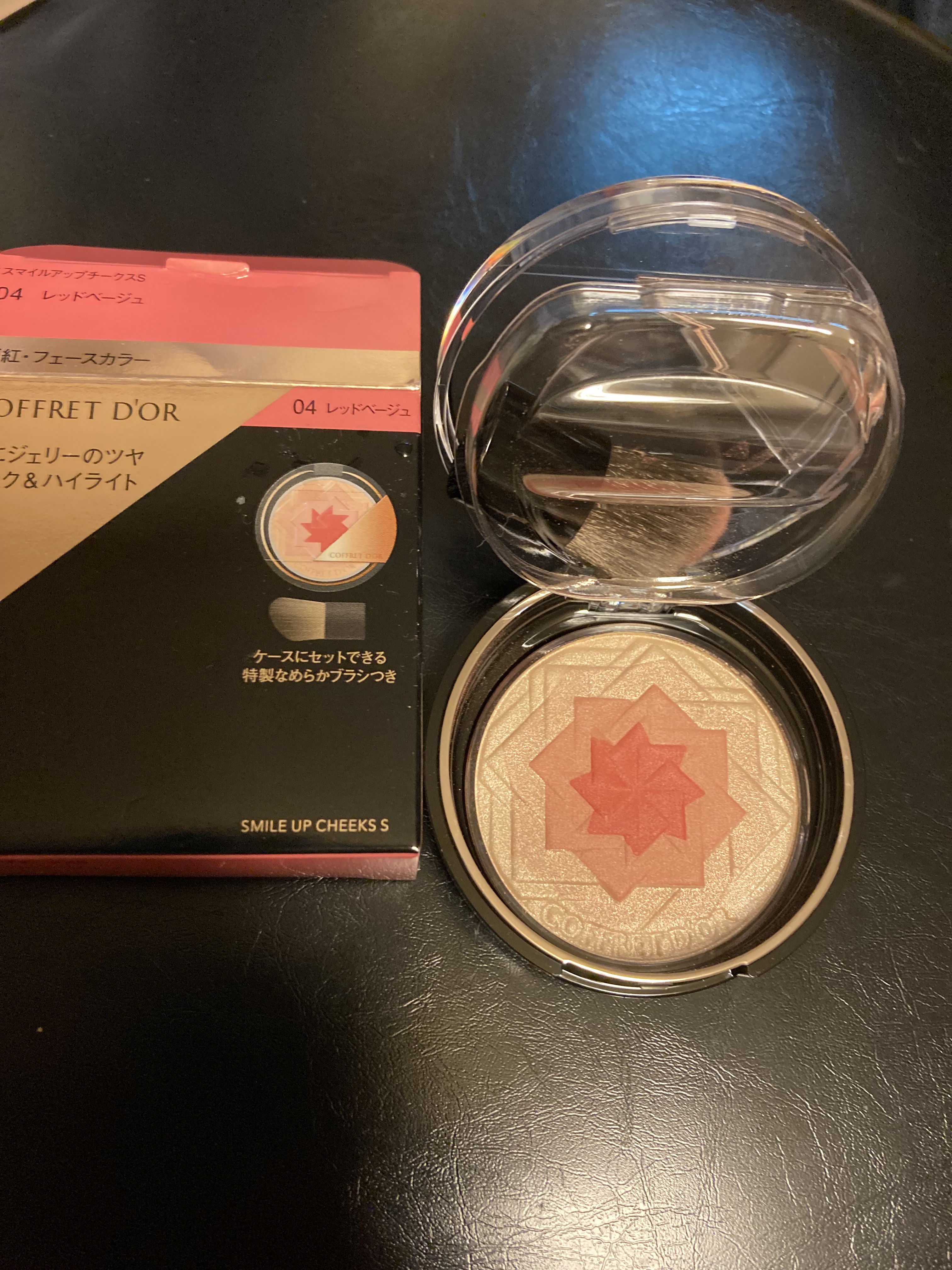 スマイルアップチークスＳ/コフレドール/パウダーチークを使ったクチコミ（1枚目）